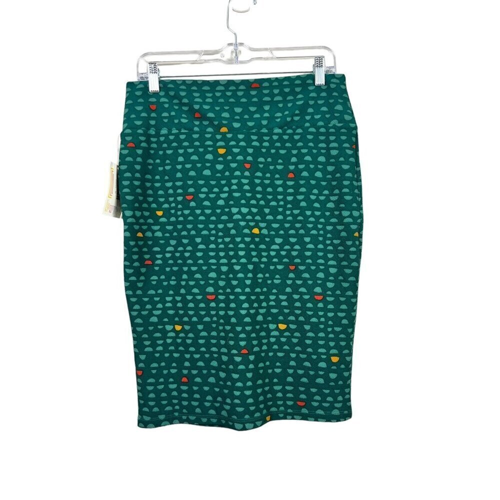 LuLaRoe Women's Drak Green A Line Skirt